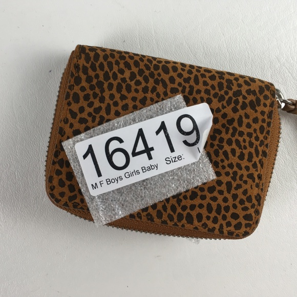 All Saints Leopard Mini Wallet X9216419 - Picture 5 of 5